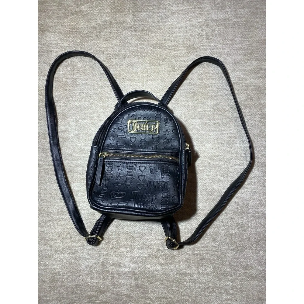 Juicy Couture Black Mini Backpack only